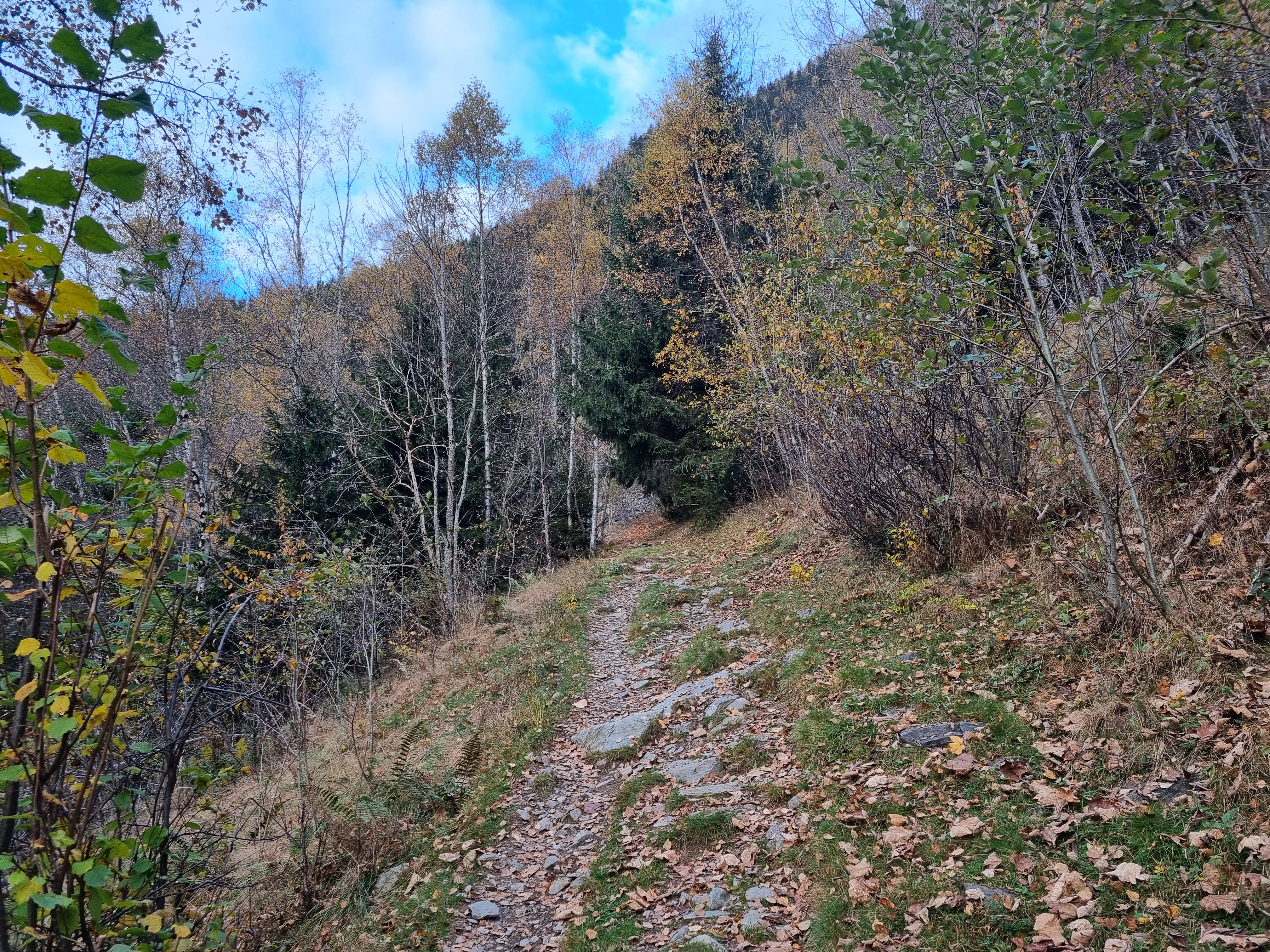 Et siste farvel til Chamonix i høstdrakt.