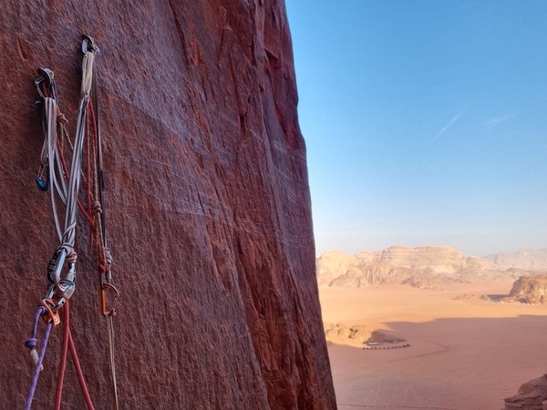 Slik utsikt på standplass får man sjelden i Norge!