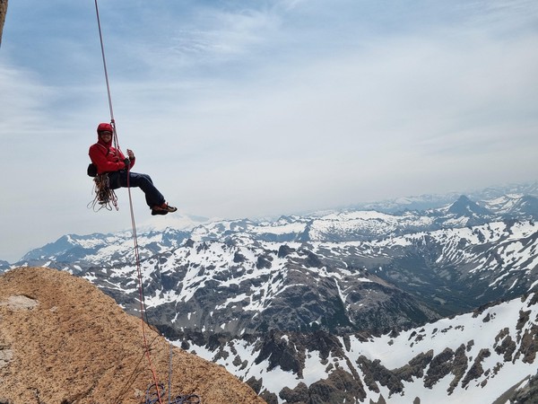 Fantastiske omgivelser Ă„ rappelere i.